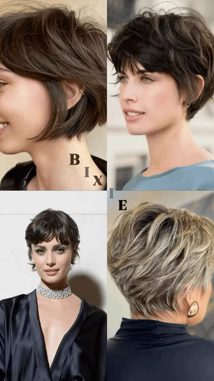 Bixie Cut – der Mix aus Bob und Pixie