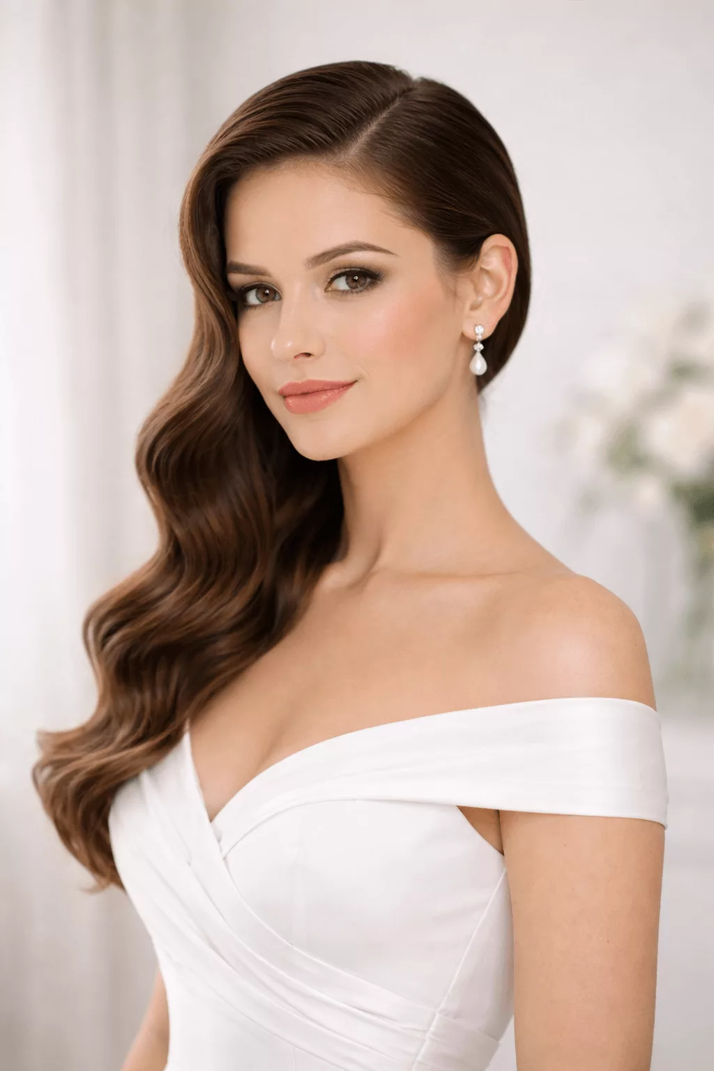 Brautfrisuren – klar, reduziert & elegant