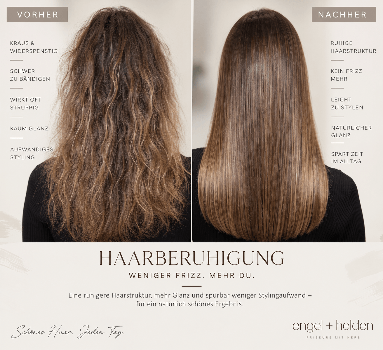 Haarglättung