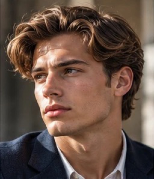 Classic Side Part Herrenhaarschnitt